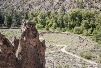 Bandelier National Monument New Mexico Aug 2018